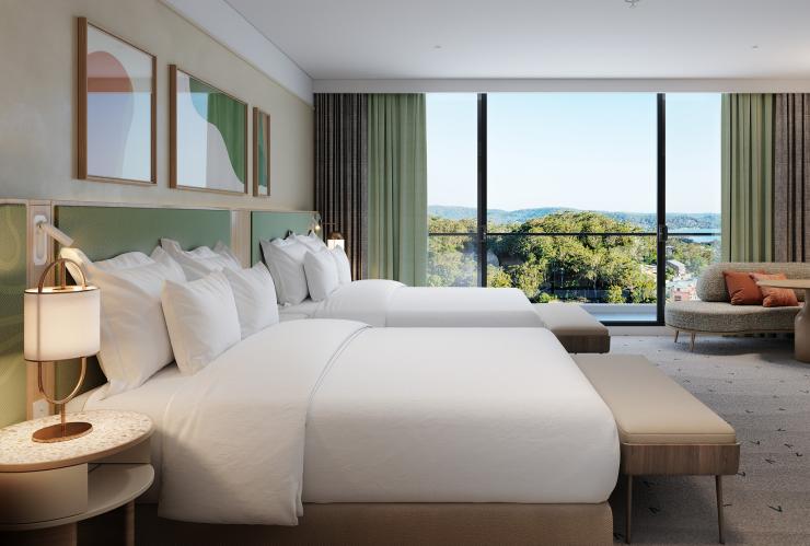 新南威尔士州,戈斯福德,戈斯福德 voco 酒店的卧室 © 戈斯福德 voco 酒店版权所有 新南威尔士州,戈斯福德,戈斯福德 voco 酒店的卧室 © 戈斯福德 voco 酒店版权所有