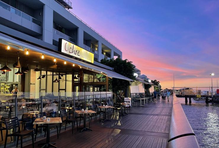 凯恩斯 Ochre 餐厅门面。